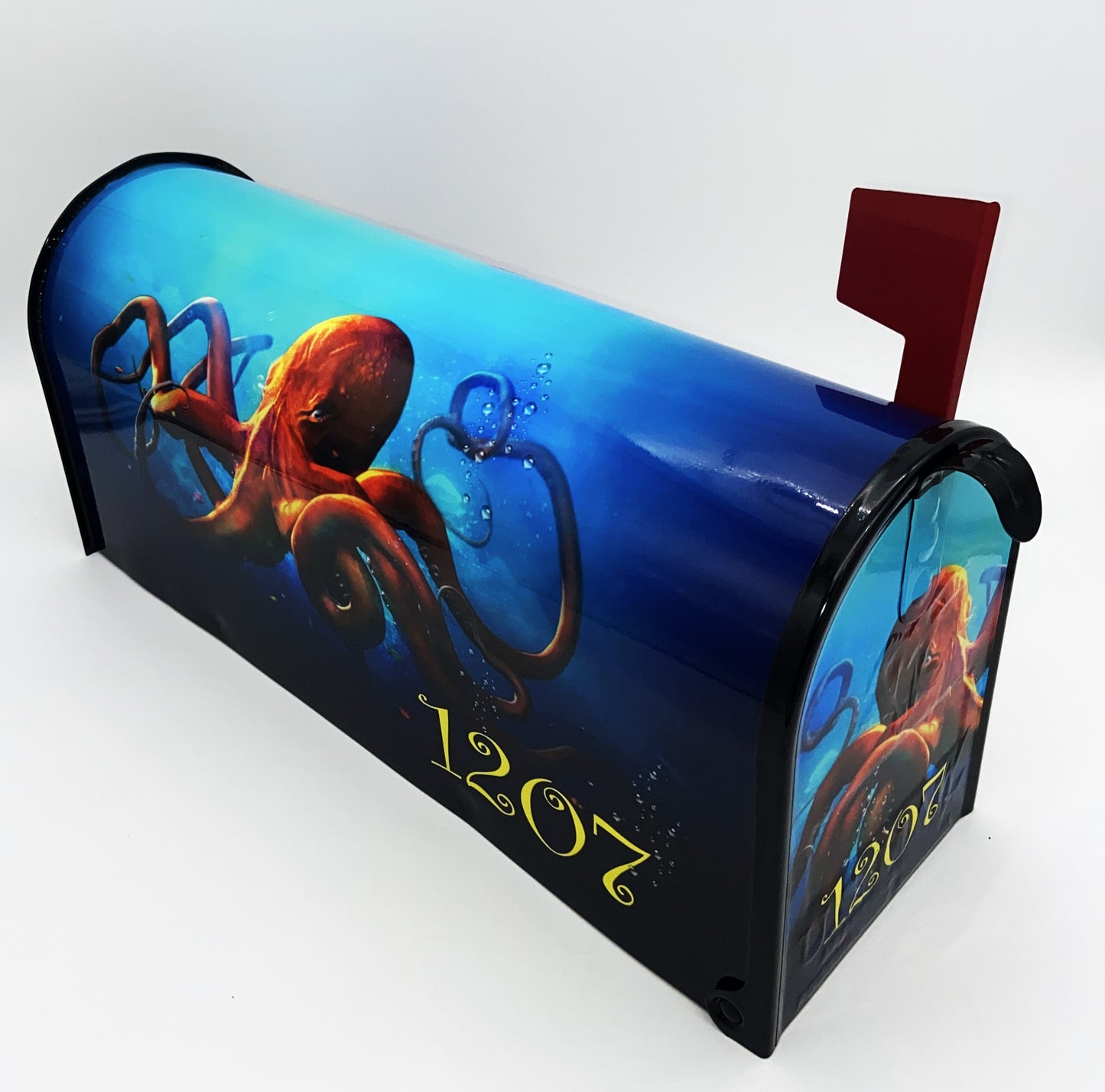 Octopus custom mailbox, Gift for mom, sale, gift for dad, beach decor