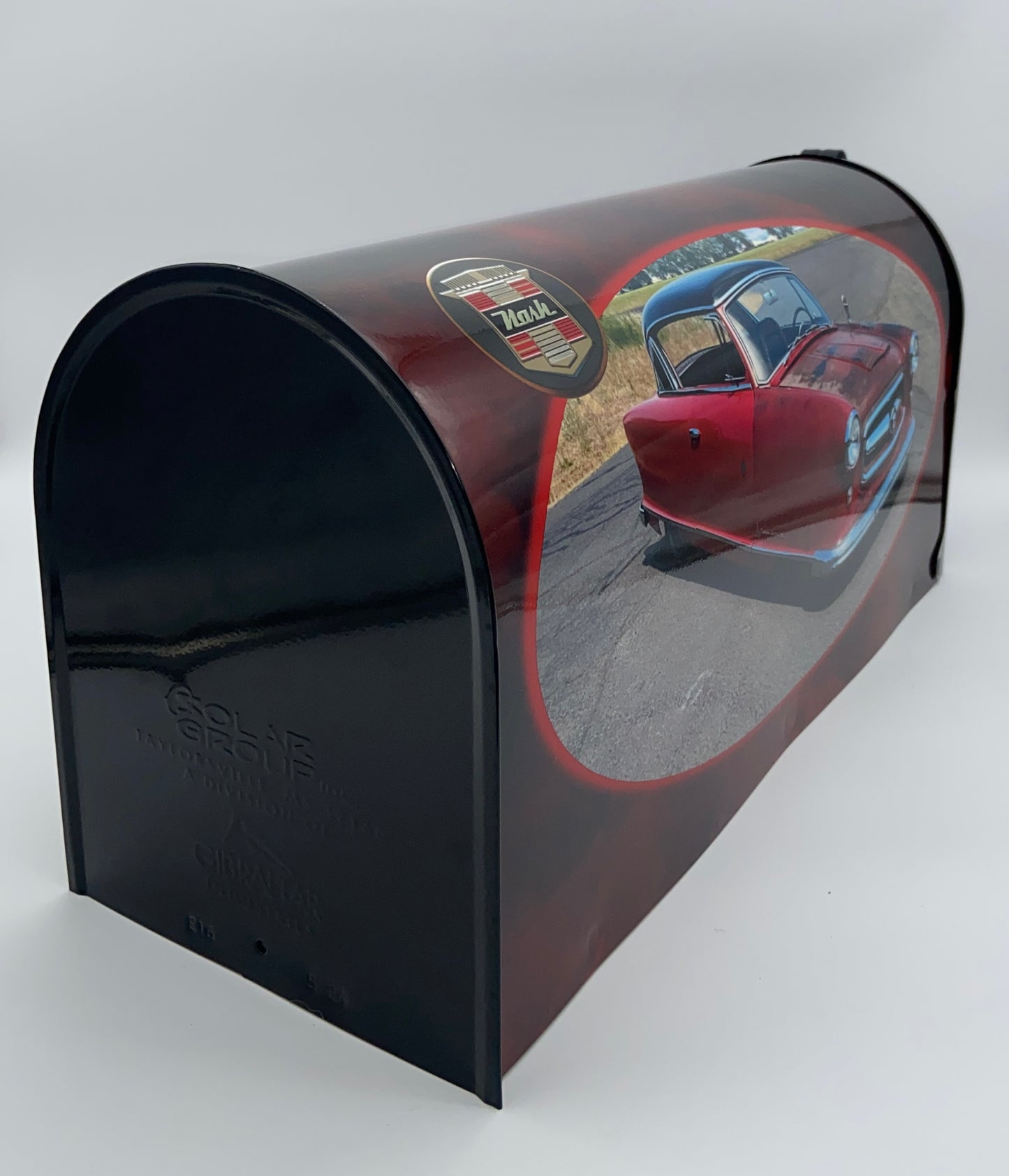 “Custom Nash Hotrod Mailbox: A Stylish Tribute to Classic Automotive Culture!”