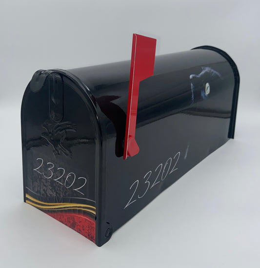 Black Cat Custom Mailbox