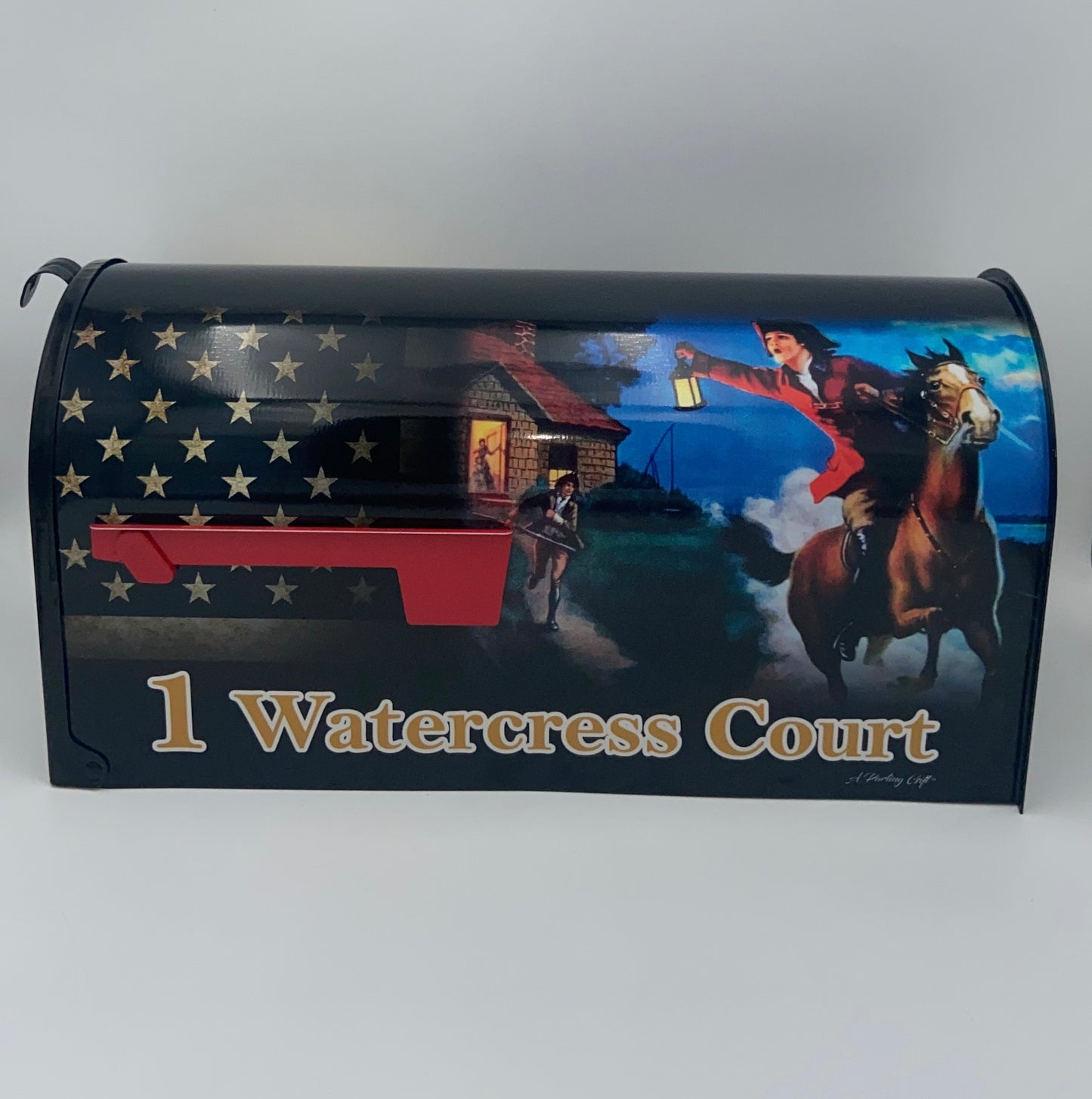 We the People Custom mailbox, Patriotic American Gift Idea