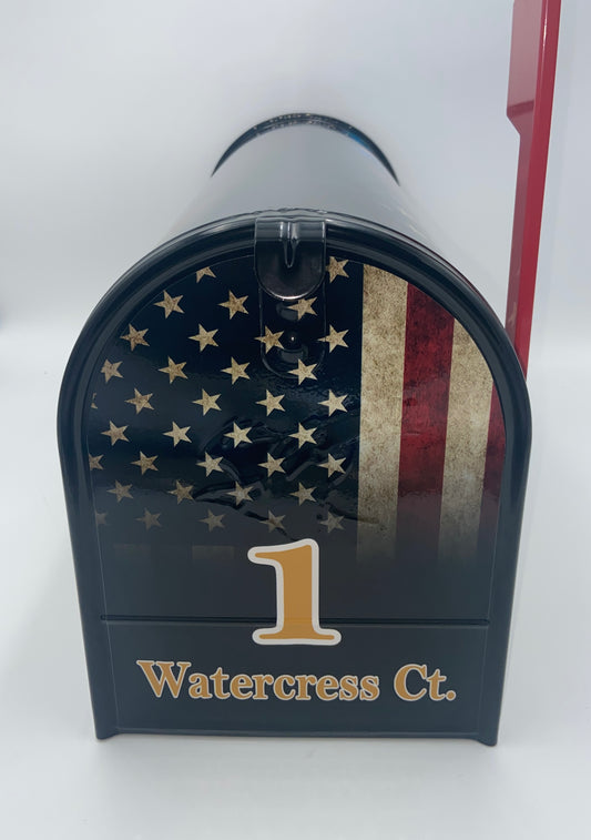 We the People Custom mailbox, Patriotic American Gift Idea