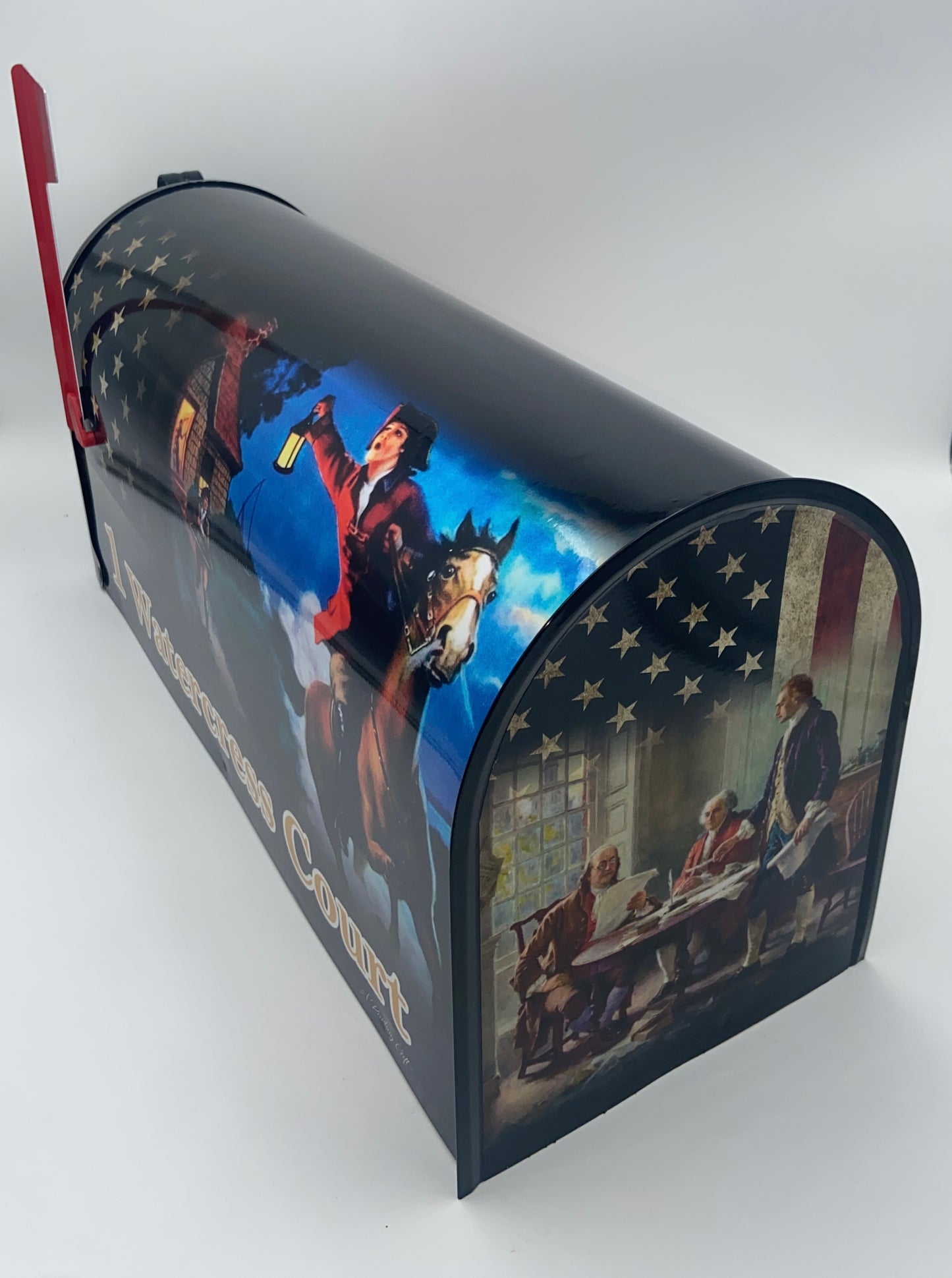 We the People Custom mailbox, Patriotic American Gift Idea