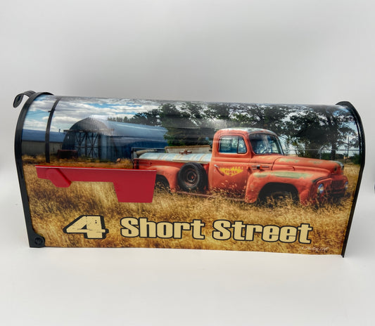 Custom Farm Truck Mailbox, Gift for Dad,Thoughtful gift for Mom