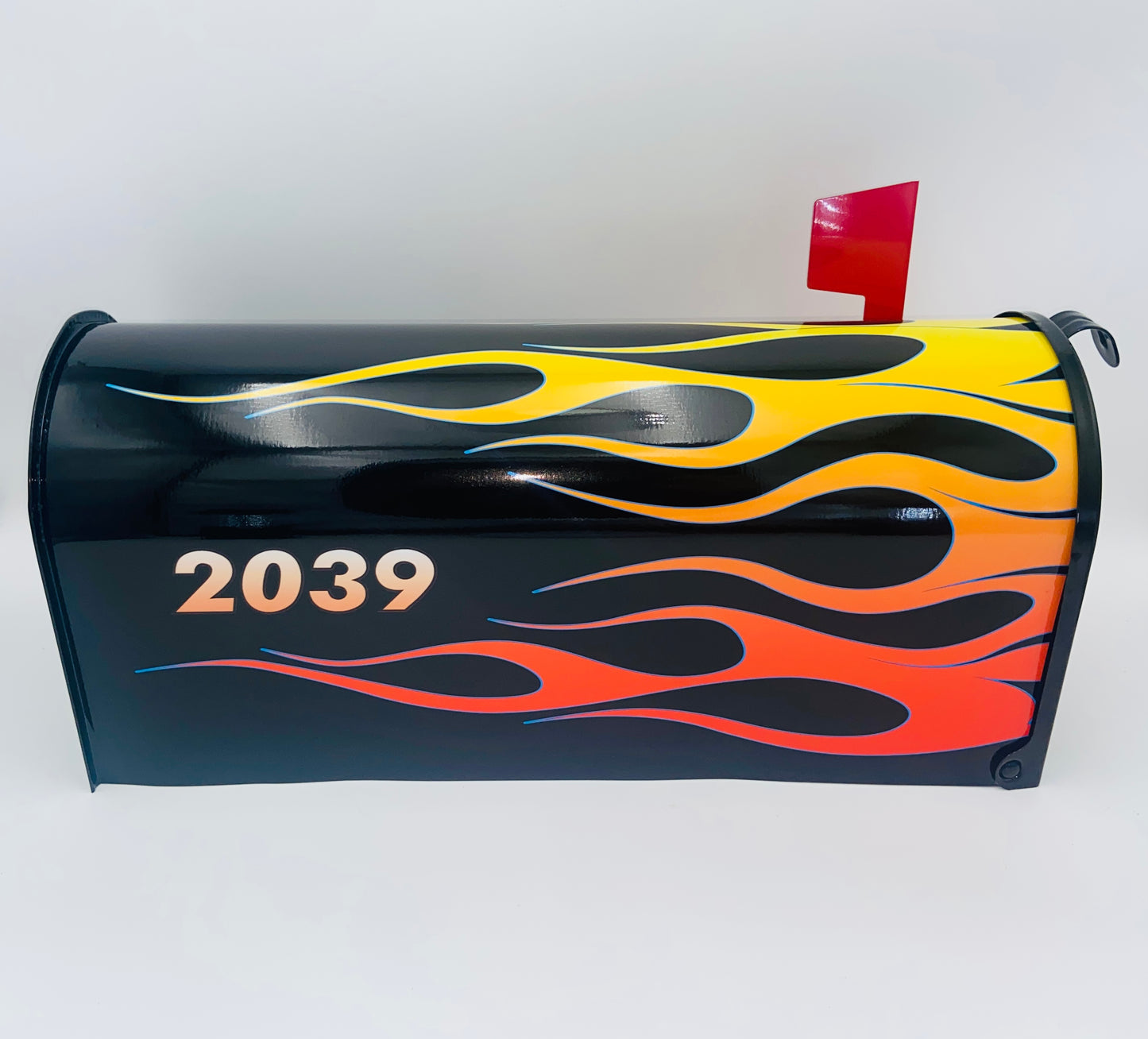 Pinstriping Hotrod Custom Mailbox, Gifts for brother, Customized gift