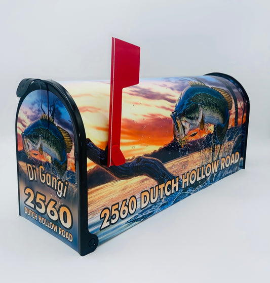 Bass gifts, Custom mailboxes, Decoration beach, Gift for Grandparents