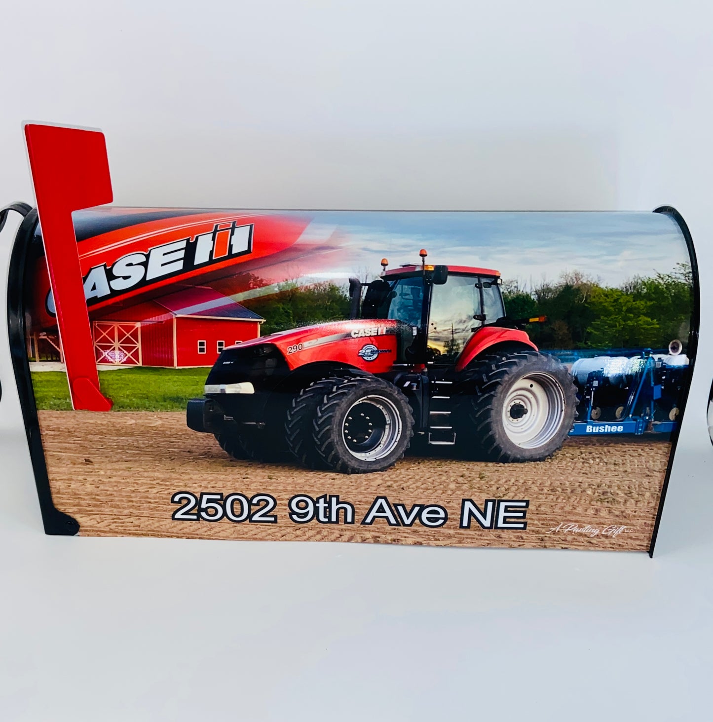 Tractors Farm custom mailbox, Personalized Gift for dad, Gift for mom