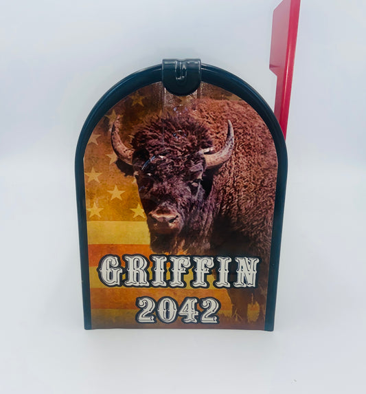 Majestic Bison Custom Mailbox | Embrace the Spirit of the Wild West