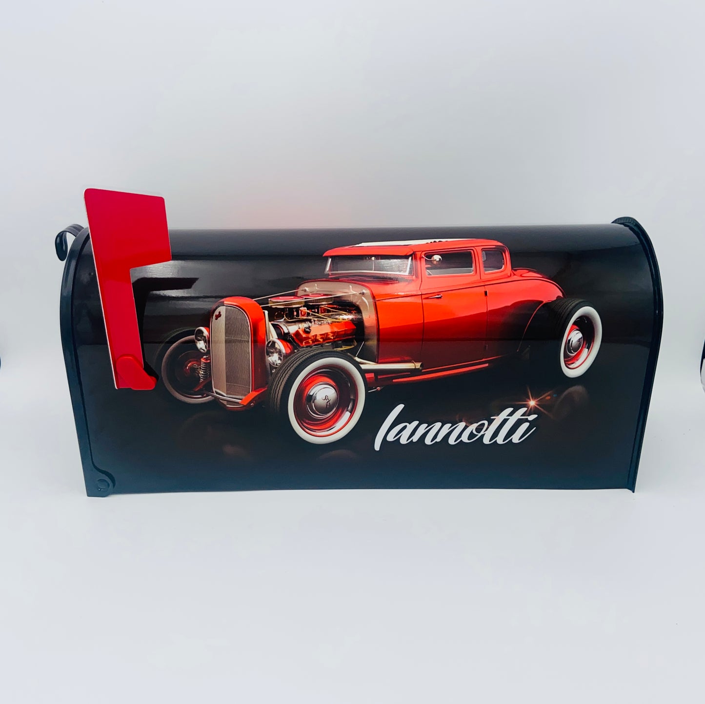 Hotrod Mailbox Gifts for brother, Customized mailbox