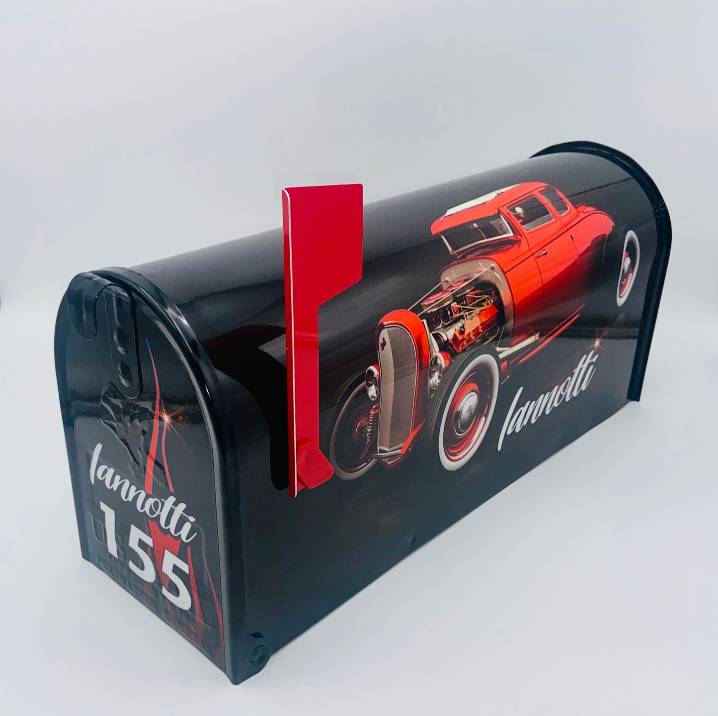 Hotrod Mailbox Gifts for brother, Customized mailbox