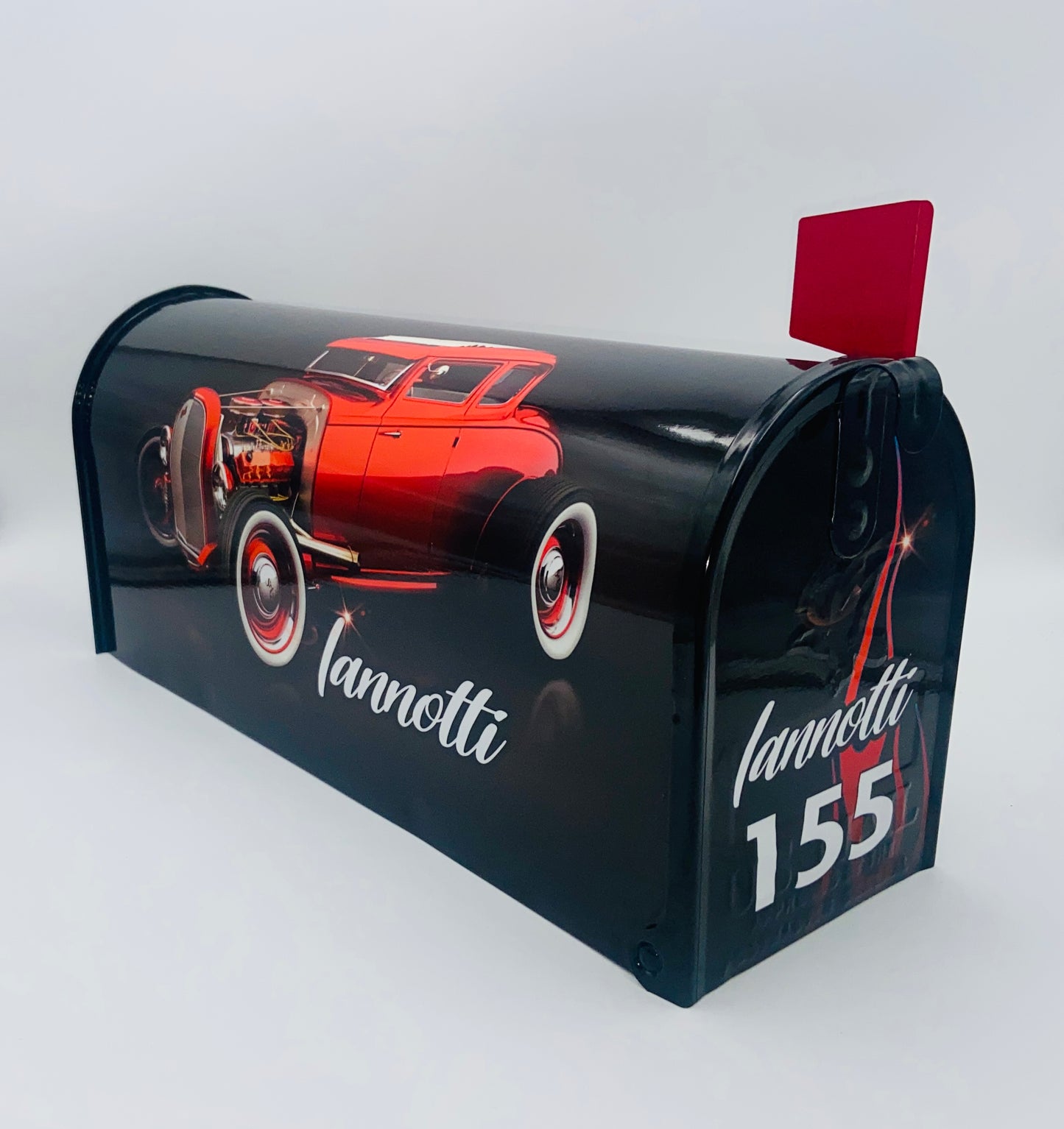 Hotrod Mailbox Gifts for brother, Customized mailbox