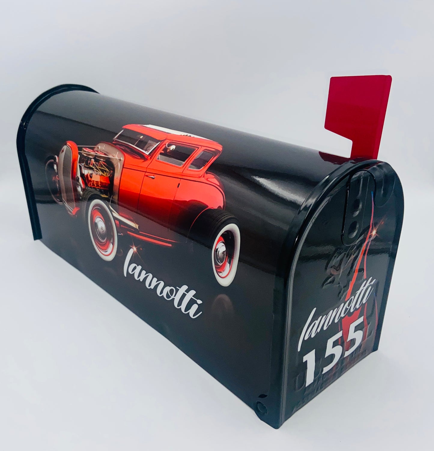 Hotrod Mailbox Gifts for brother, Customized mailbox