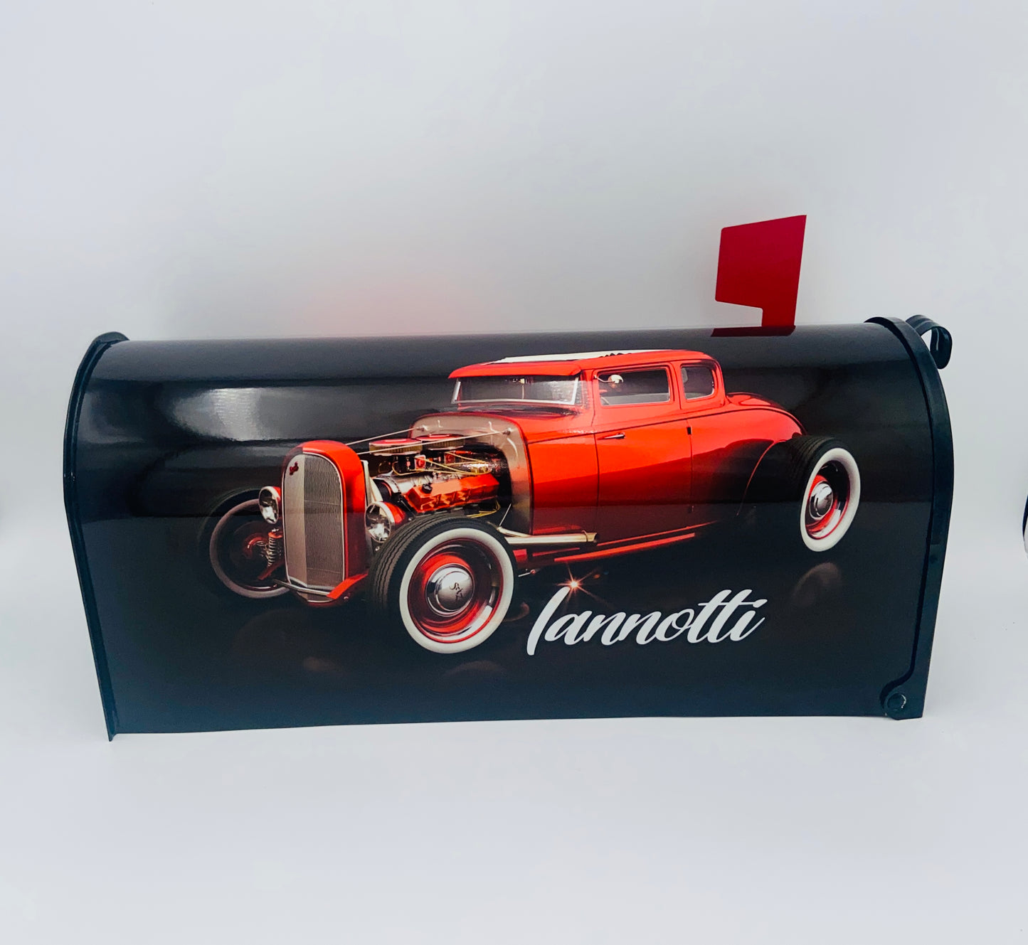 Hotrod Mailbox Gifts for brother, Customized mailbox