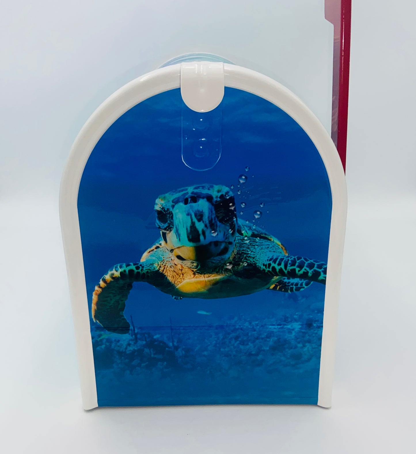 Sea turtle baby, Custom mailboxes, Decoration beach, gifts for mom, Gifts for dad, Decorful gift, Homemade gifting, Sale