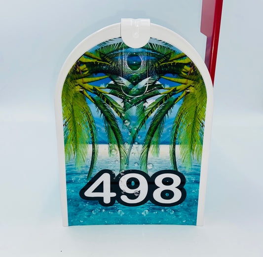 Dolphin Custom mailbox, Personalized Dolphins gift for Mom and Dad