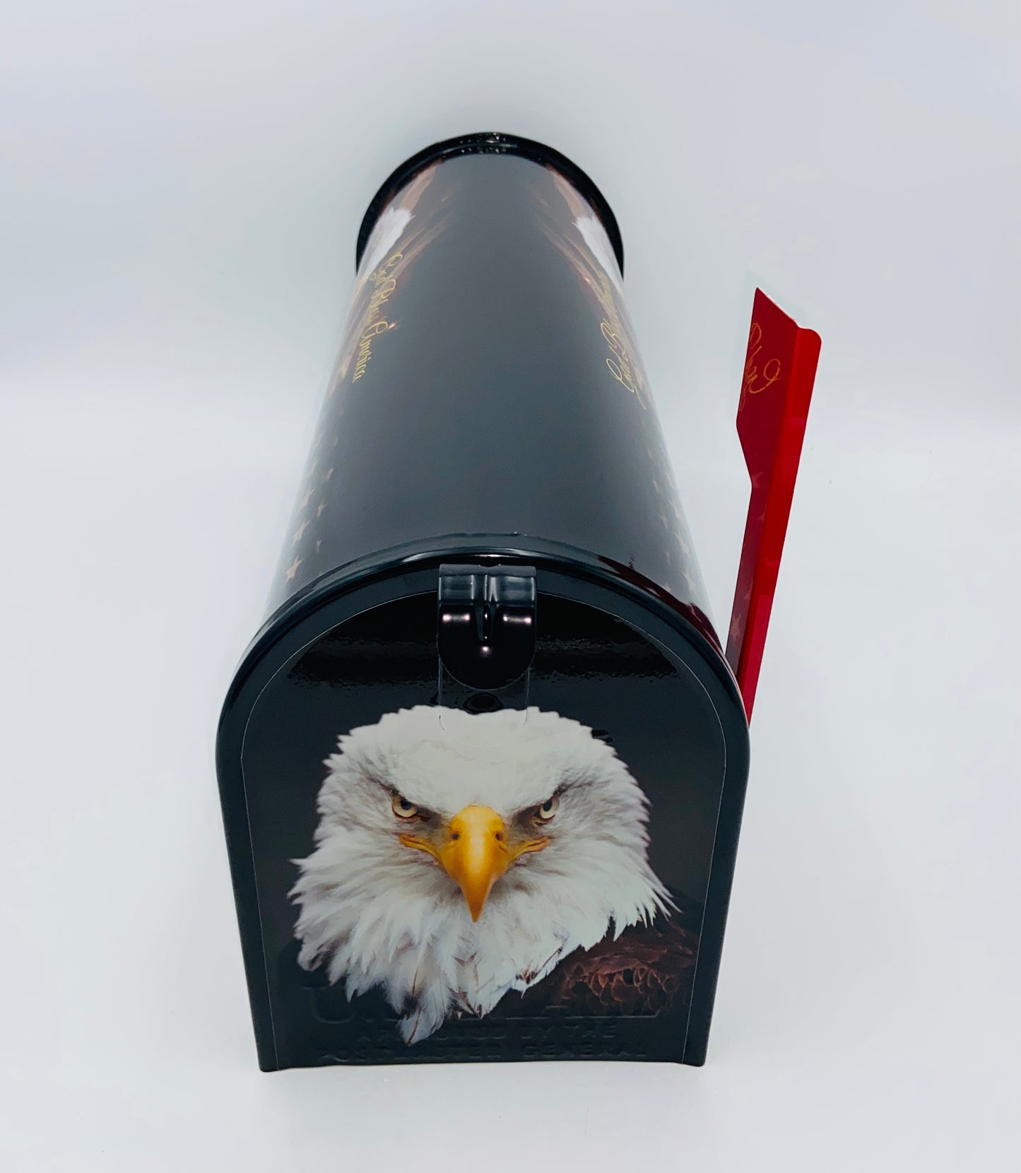 Patriotic Custom mailbox, Stars and stripes gift, Eagle,