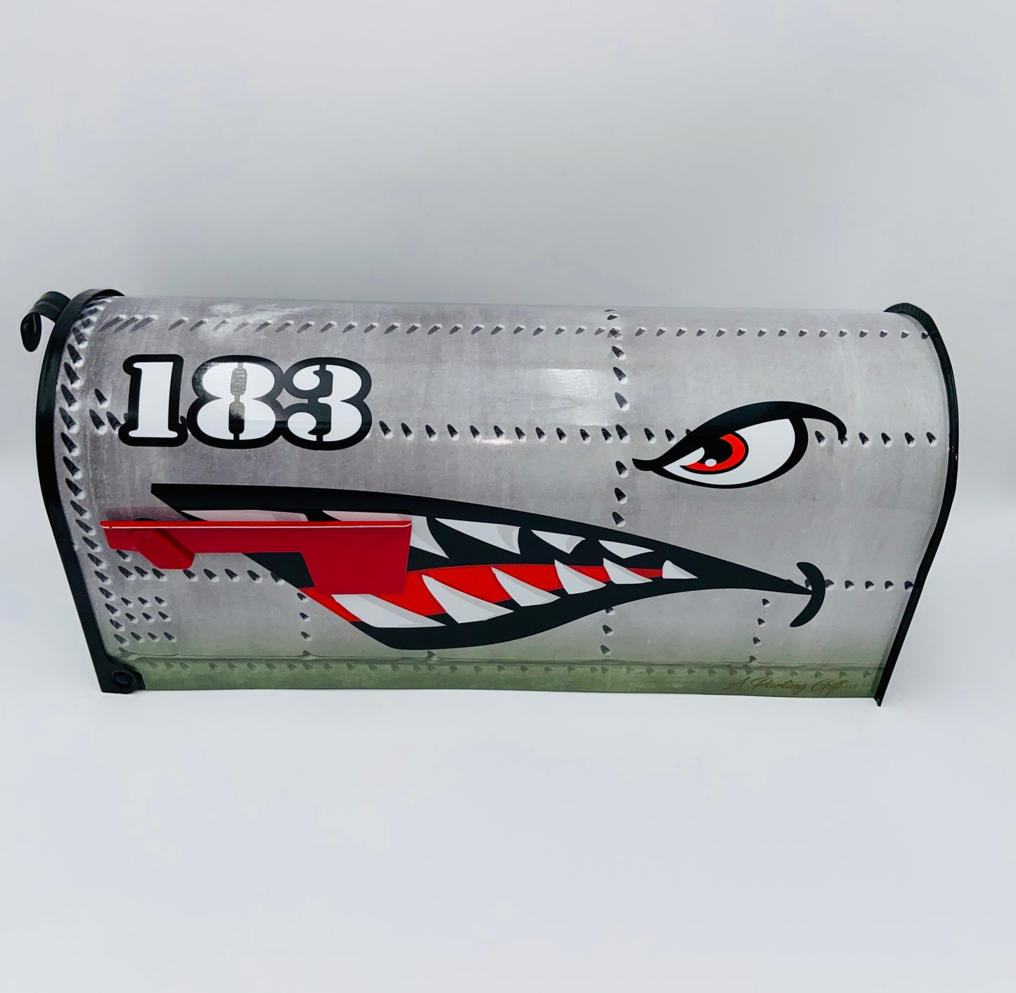 Custom Mailboxes, Warbird, Gift for him, Gift for her, Gift for Dad, Pilot, My gift, Custom mailbox retro