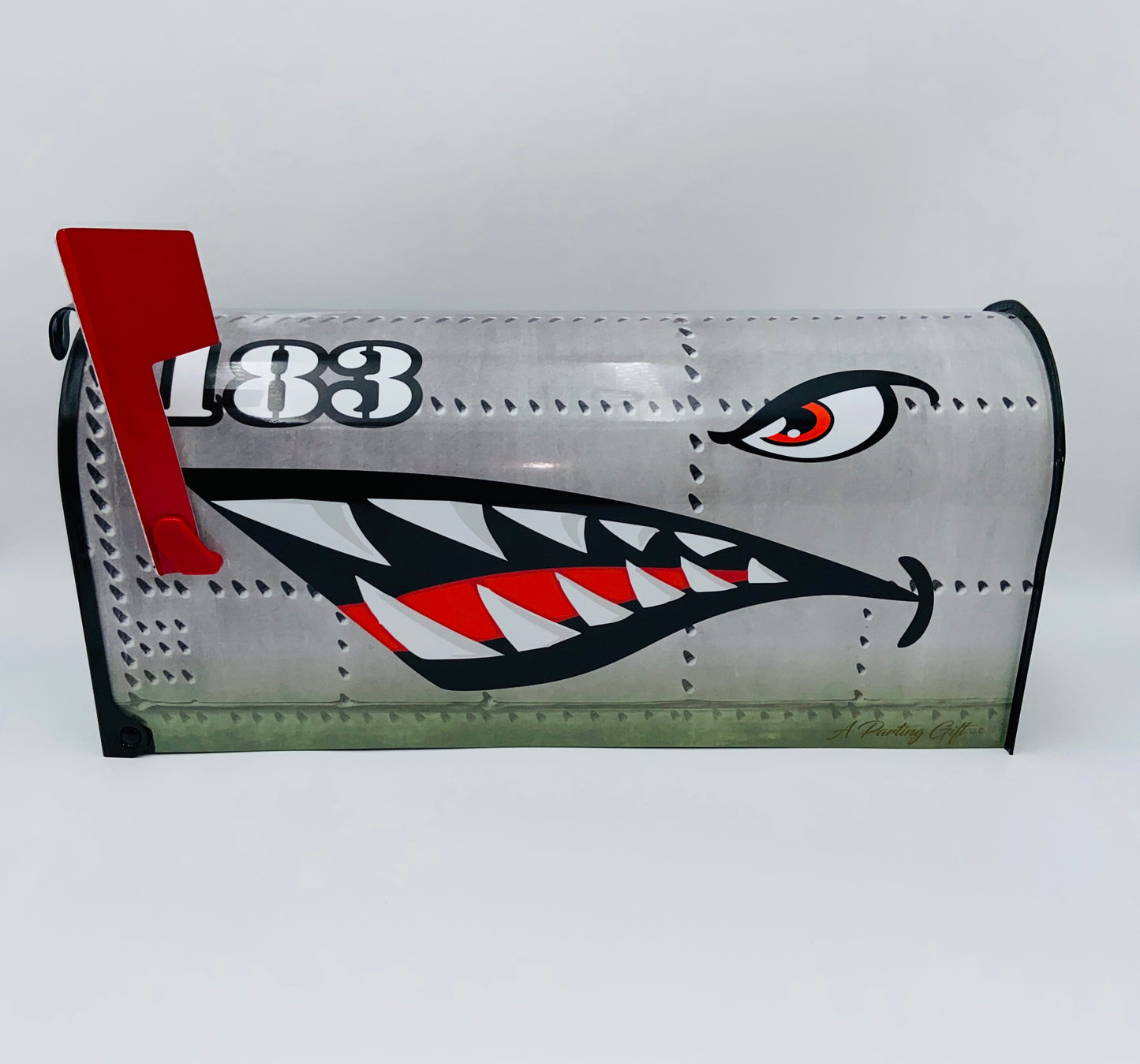 Custom Mailboxes, Warbird, Gift for him, Gift for her, Gift for Dad, Pilot, My gift, Custom mailbox retro