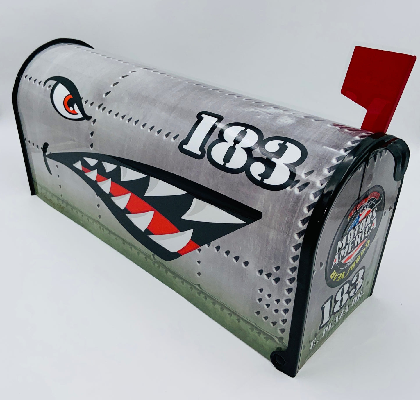 Custom Mailboxes, Warbird, Gift for him, Gift for her, Gift for Dad, Pilot, My gift, Custom mailbox retro