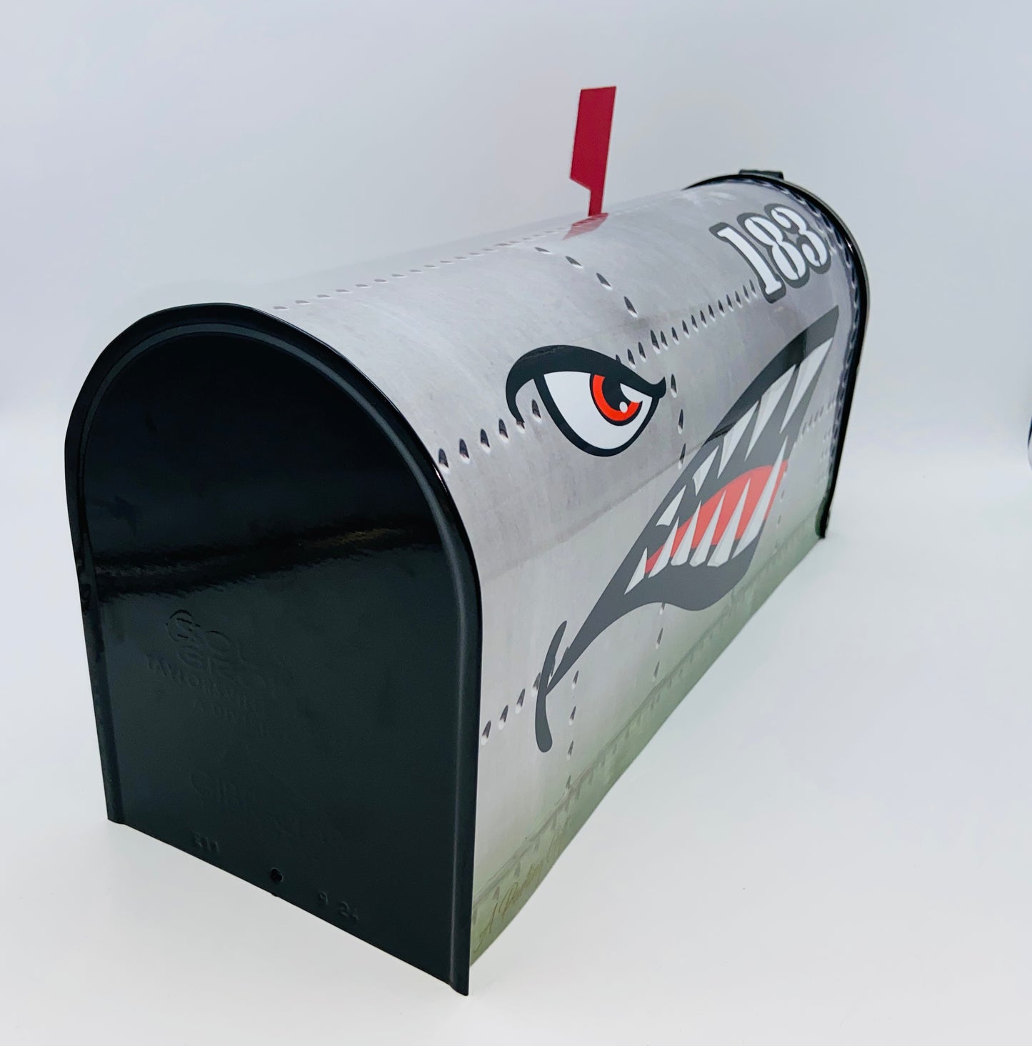 Custom Mailboxes, Warbird, Gift for him, Gift for her, Gift for Dad, Pilot, My gift, Custom mailbox retro